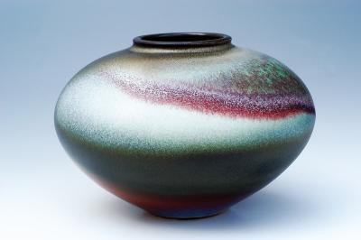 多彩釉瓶缽 (2004)