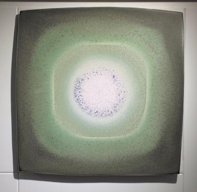 多彩釉瓷方盤2 (2006)
